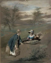 Kentische Bauernmädchen